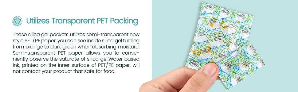 1g Food Safe Silica Gel Packets for Food Storage – Moisture Absorbing Desiccant Packs - Image 9