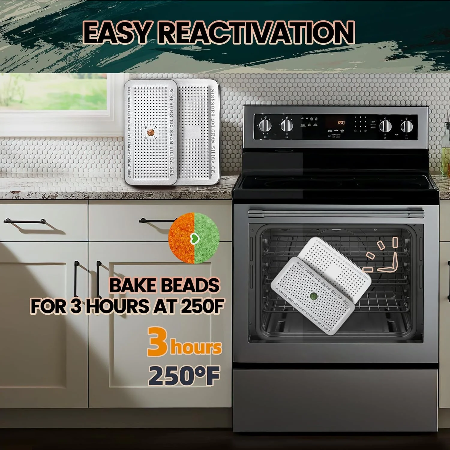 100g Indicating Silica Gel Place inside shoes for moisture control - Image 4