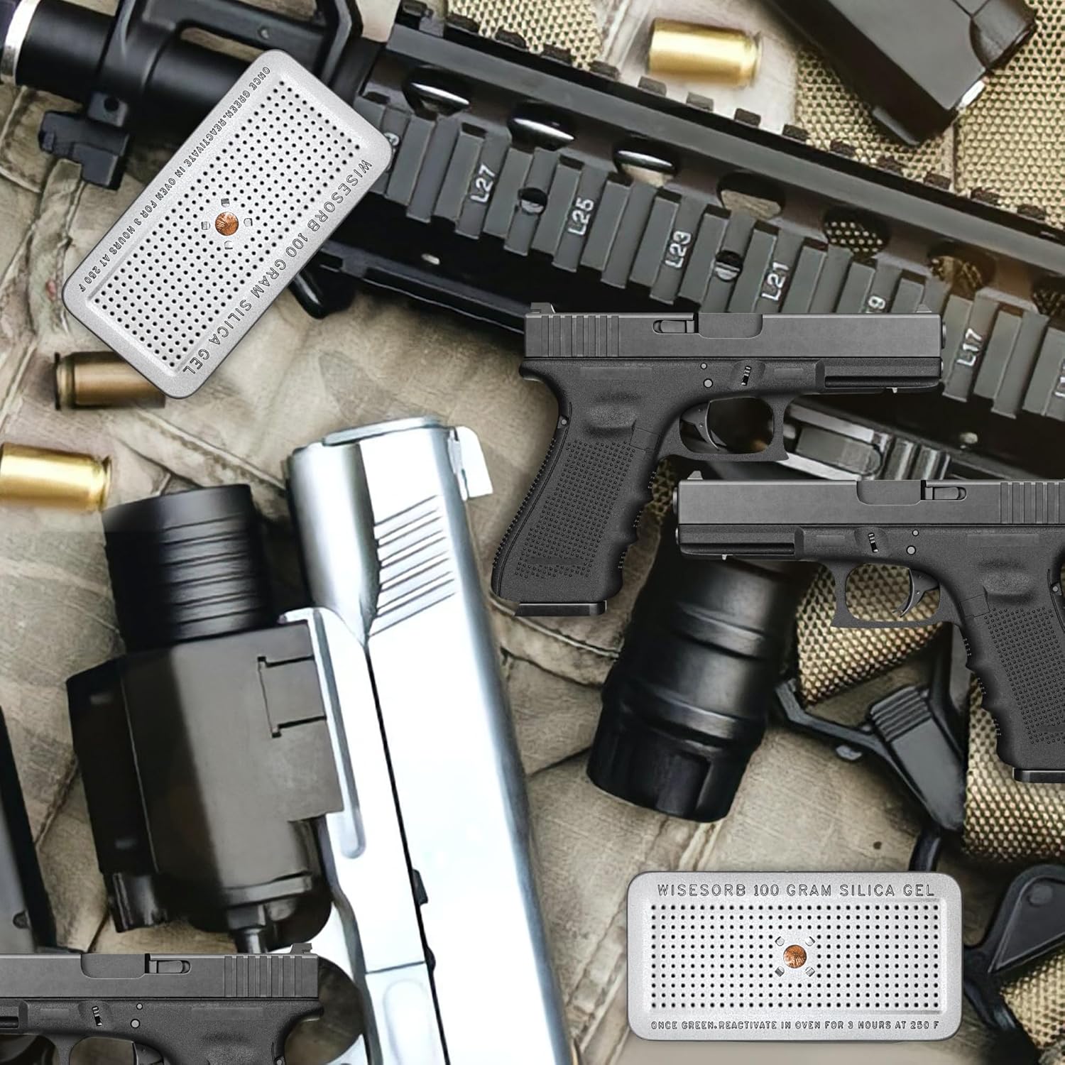 100g Indicating Silica Gel Place inside shoes for moisture control - Image 8