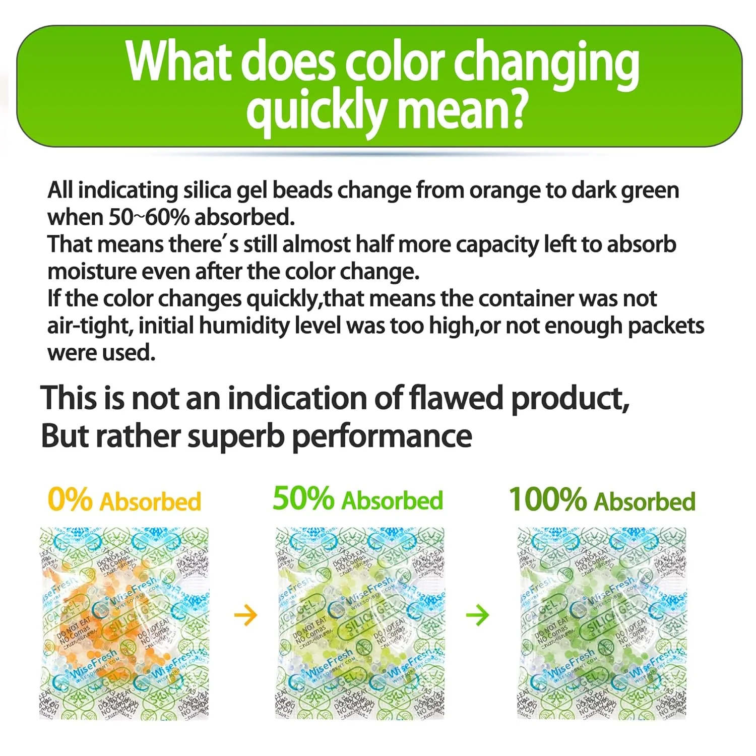 2g Silica Gel Desiccant Packets for Food - Indicating Silica Gel - Image 3