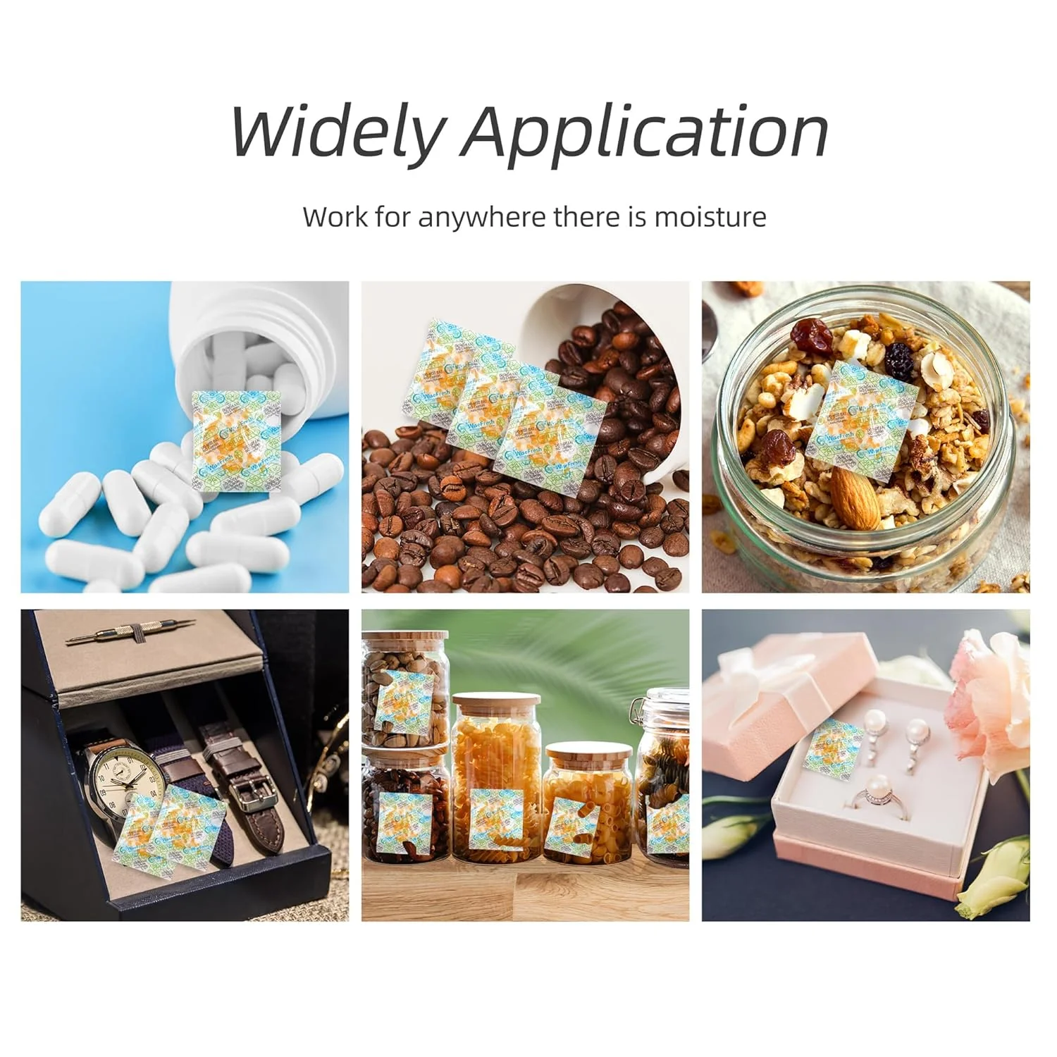 2g Silica Gel Desiccant Packets for Food - Indicating Silica Gel - Image 7