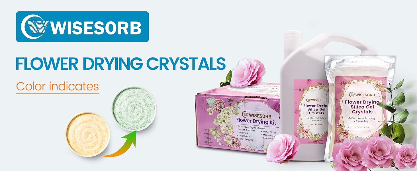 2 lb flower drying silica gel-Reusable Silica Gel for Drying Flowers - Image 9