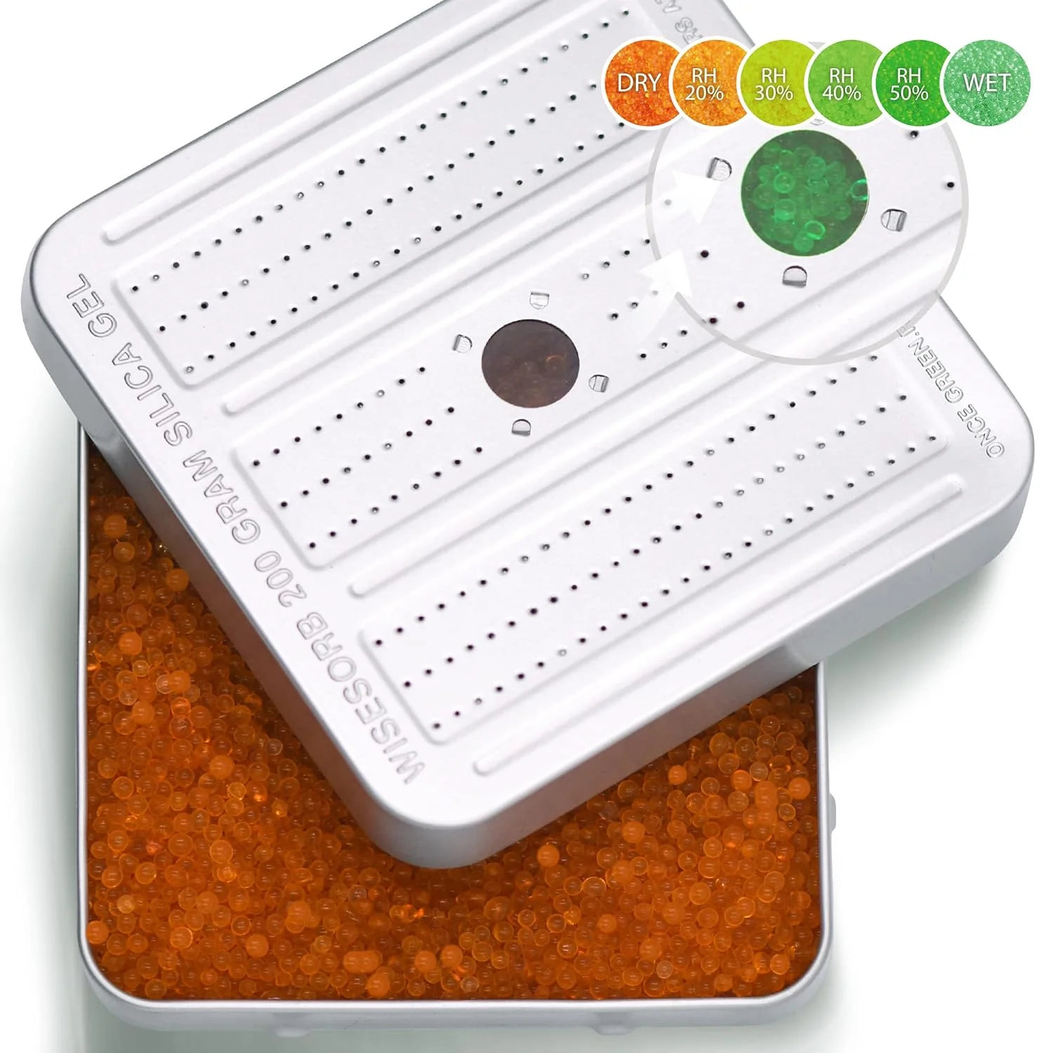 200g Reusable Silica Gel desiccant can for moisture control in toolboxes - Image 3