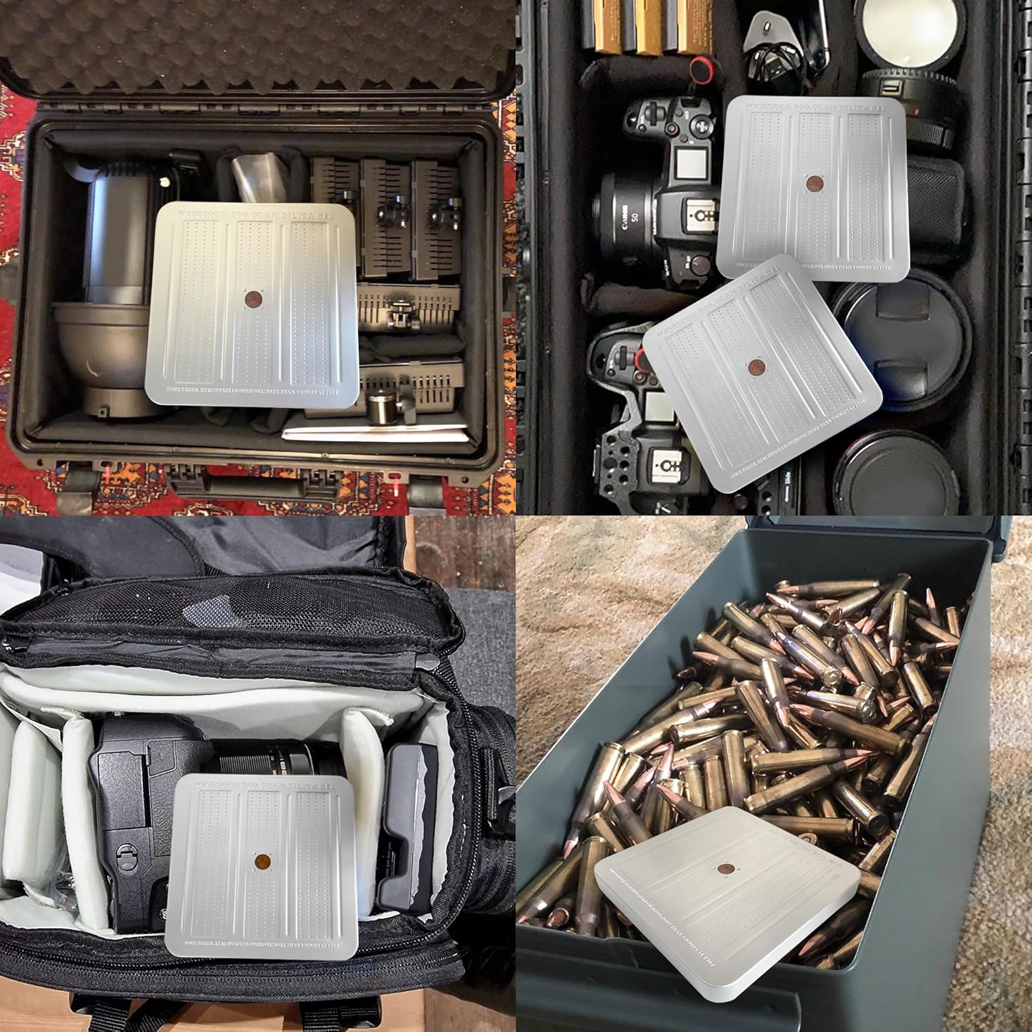 200g Reusable Silica Gel desiccant can for moisture control in toolboxes - Image 7