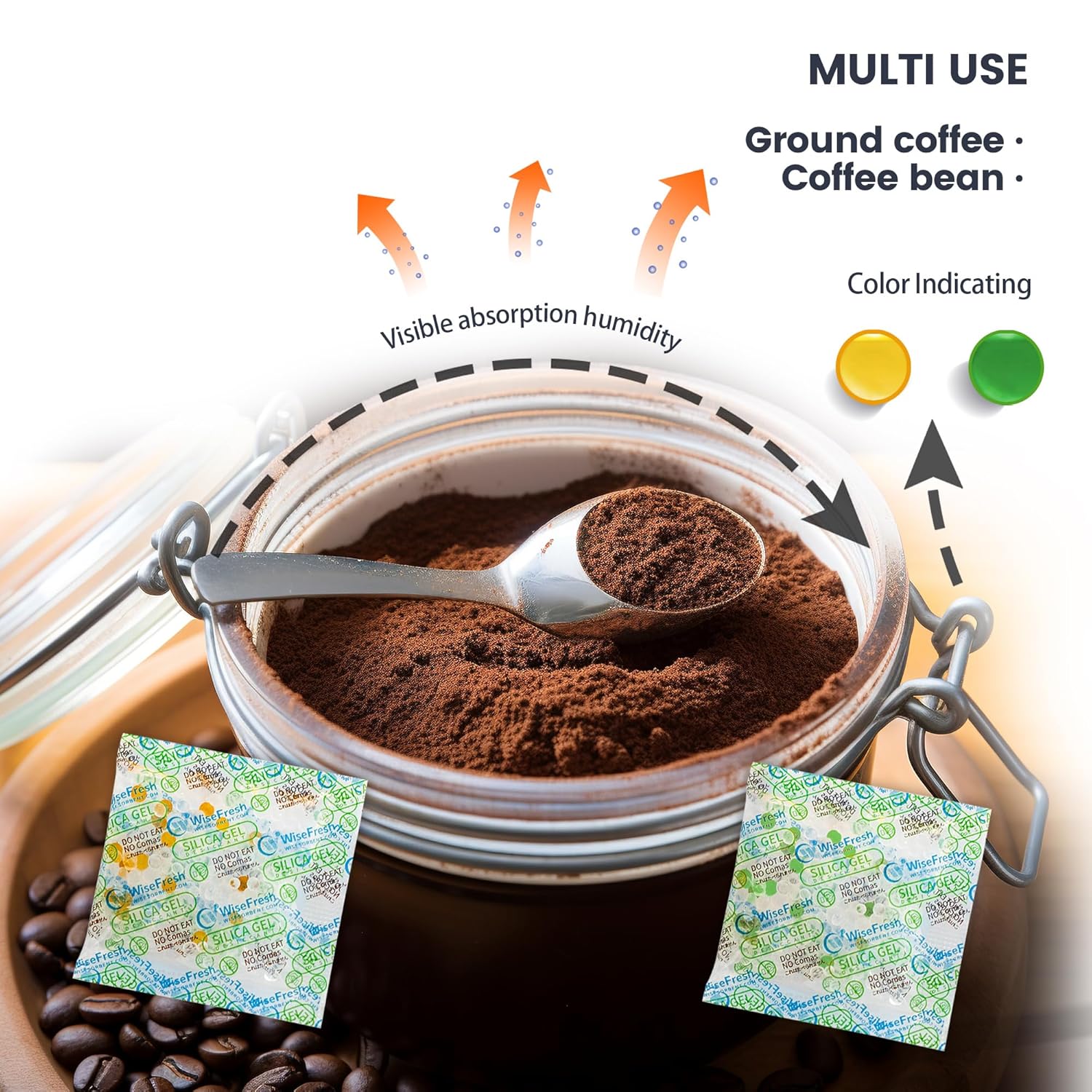 3g Moisture Absorber Bags for Food – Food Safe Silica Gel Packets - Image 5