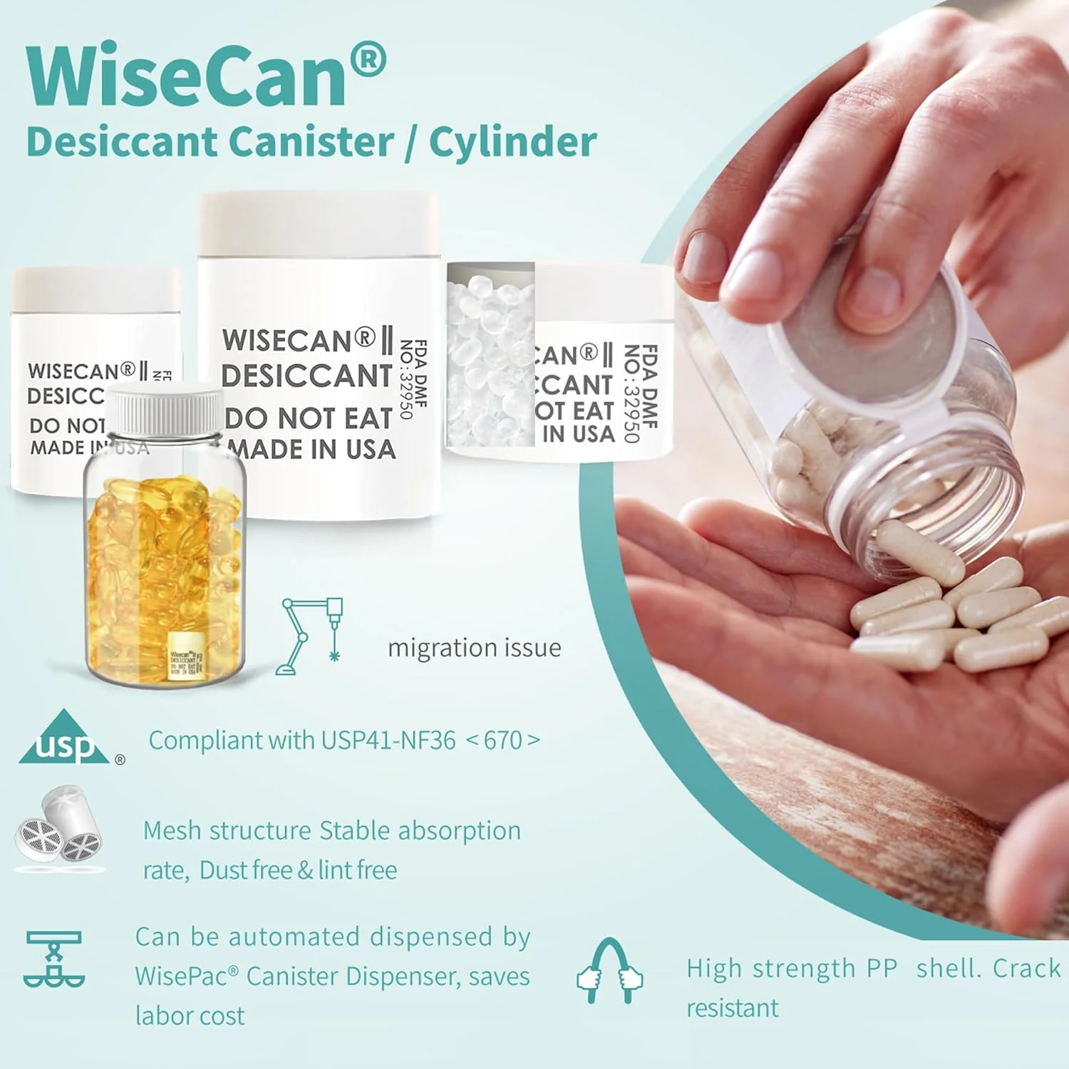 3g White Silica Gel Desiccant Capsules–Moisture Absorbers for Storage - Image 7