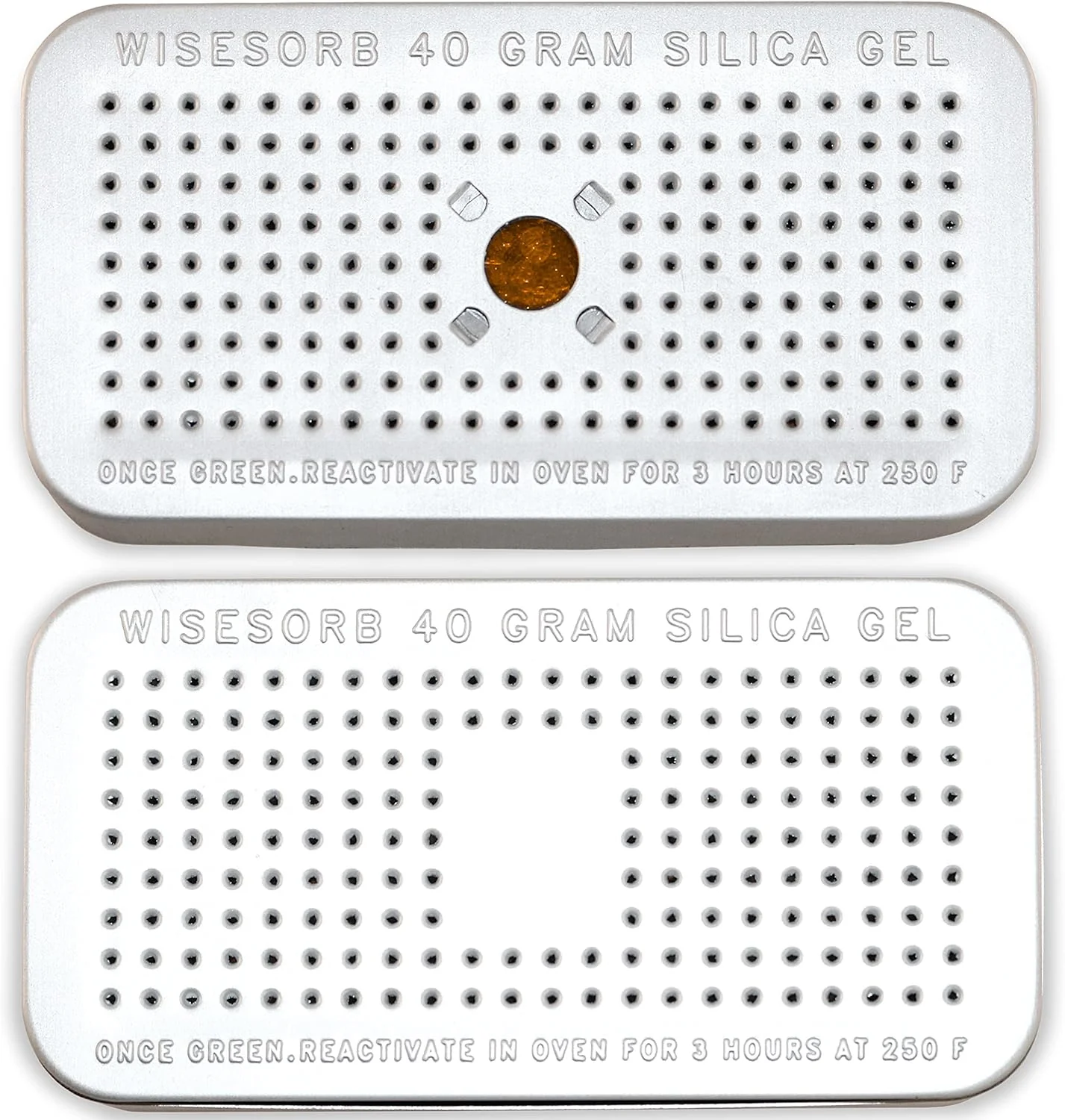 40g Reusable Indicating Silica Gel in Sealed Aluminum Box with Lid-Free Shipping - Image 4