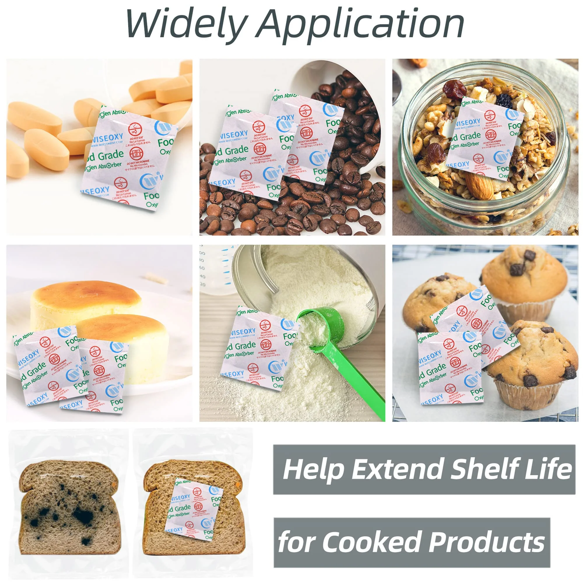 50cc Oxygen Absorbers for Food Storage - Food Grade O2 Absorbers - Image 4
