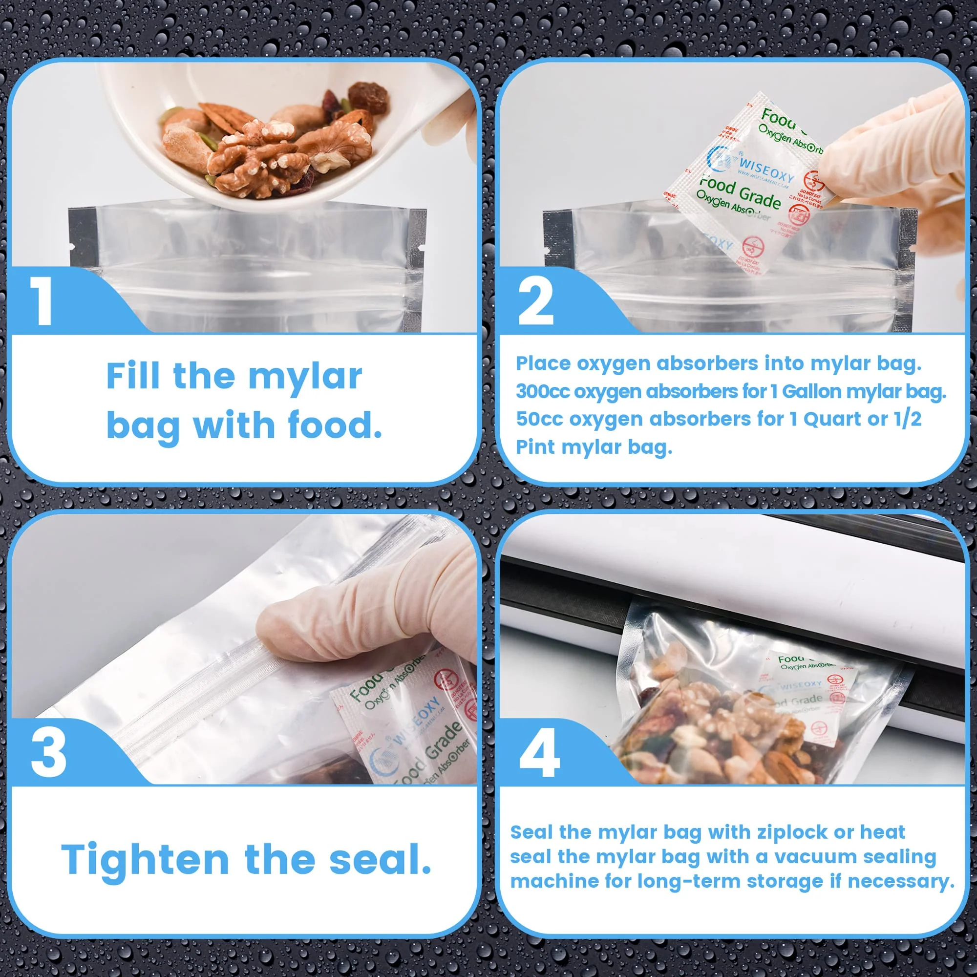 50cc Oxygen Absorbers for Food Storage - Food Grade O2 Absorbers - Image 5