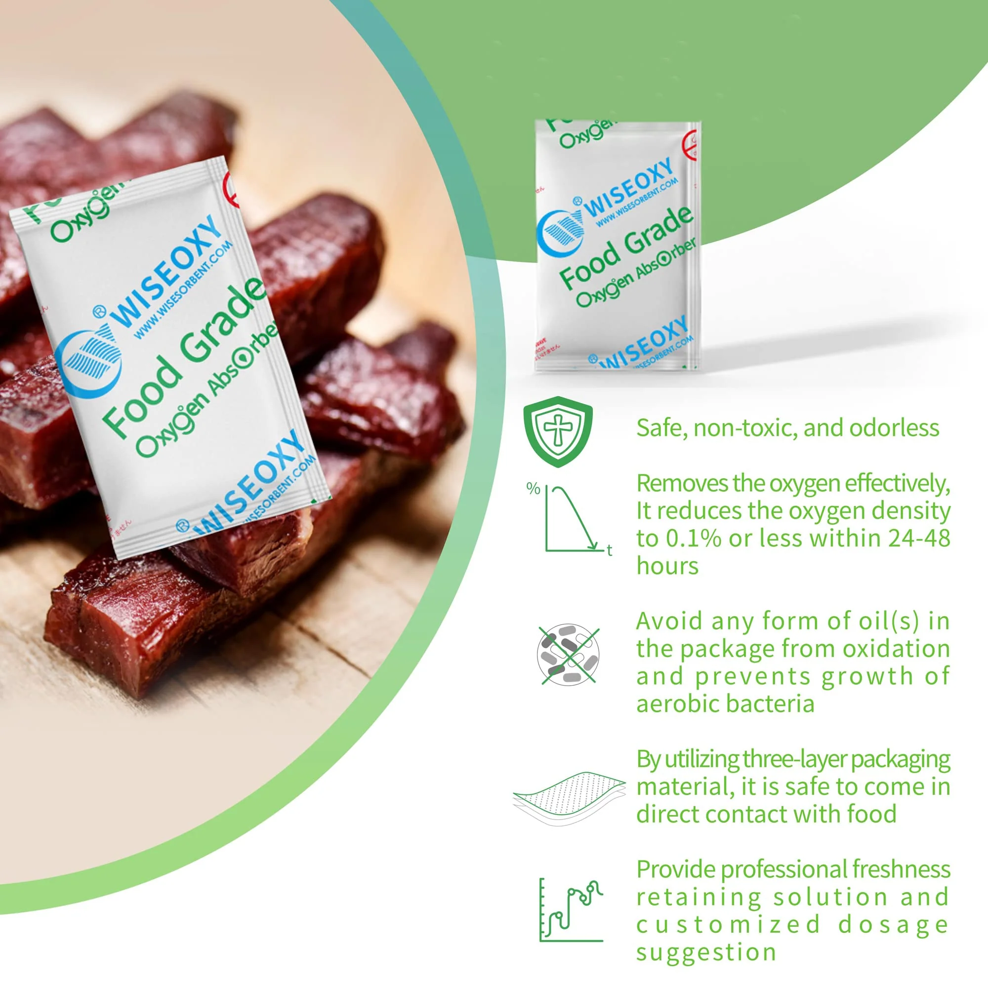 50cc Oxygen Absorbers for Food Storage - Food Grade O2 Absorbers - Image 9