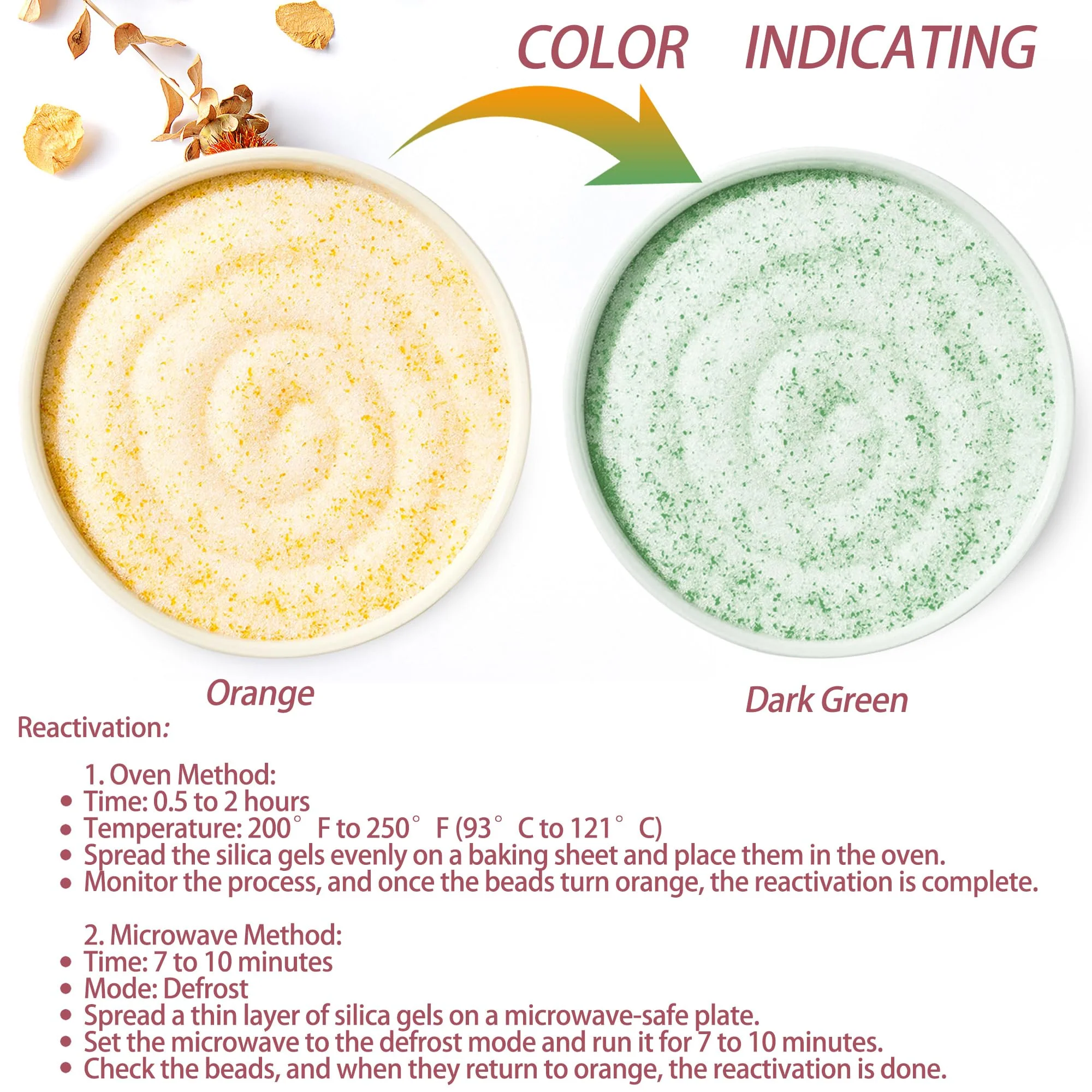 5 lb Silica Gel Flower Drying-Silica Sand Flower Drying Kits - Image 3