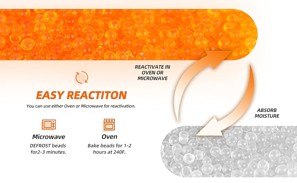 7.5 lb Indicating Silica Beads-Orange to White Bulk Silica Gel - Image 10