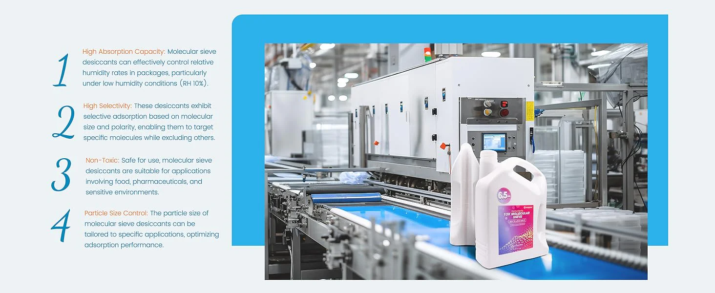 7.5 lb 4A Molecular Sieve Beads-1.5-2.5mm Bulk Molecular Siev Desiccant - Image 11