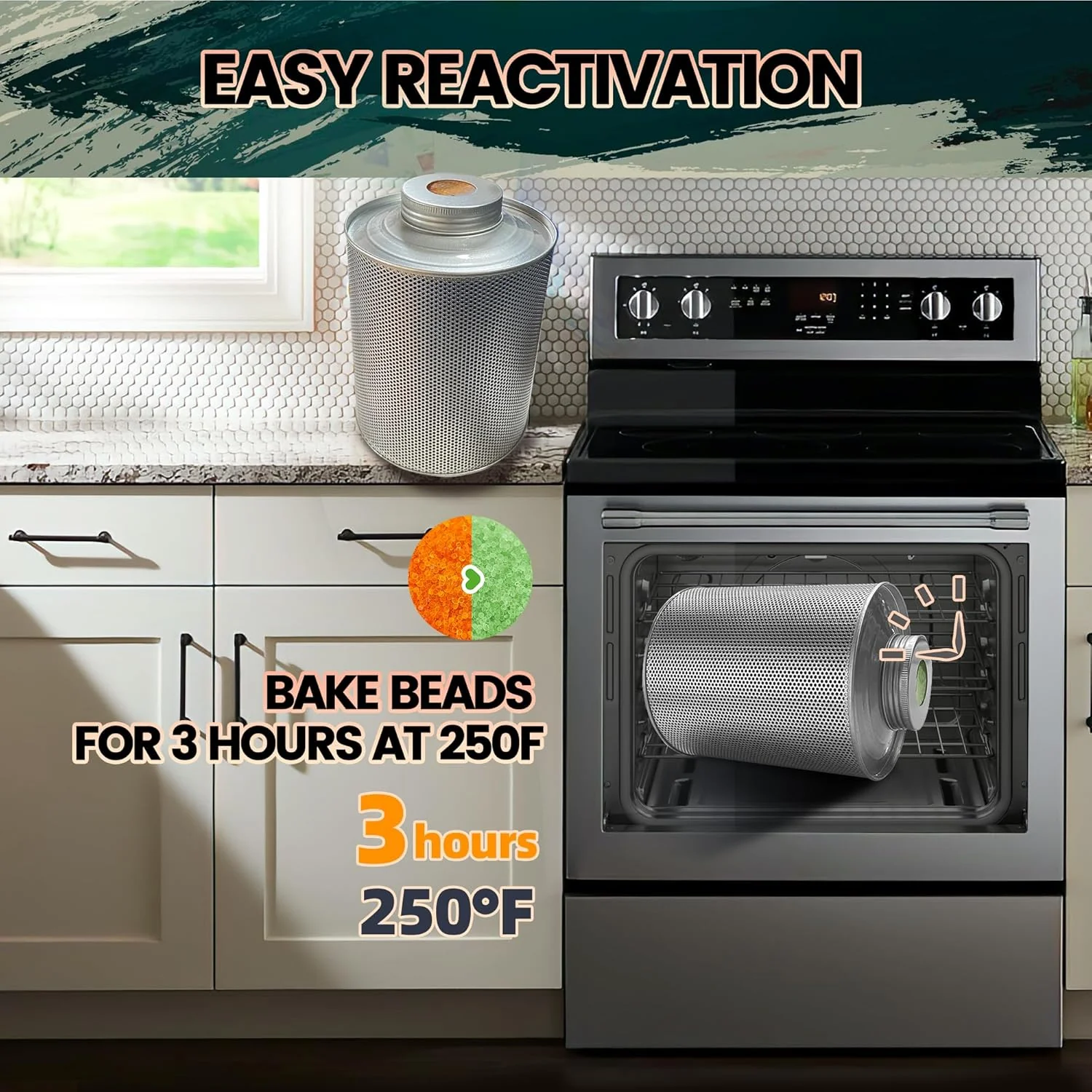 750g Reusable Indicating Silica Gel in Iron Can–Ideal for Gun Safe Moisture Control - Image 6