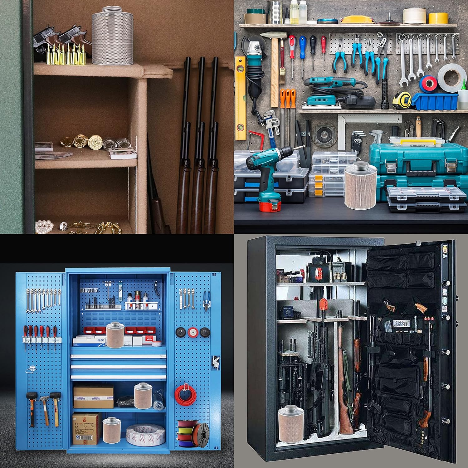 750g Reusable Indicating Silica Gel in Iron Can–Ideal for Gun Safe Moisture Control - Image 7