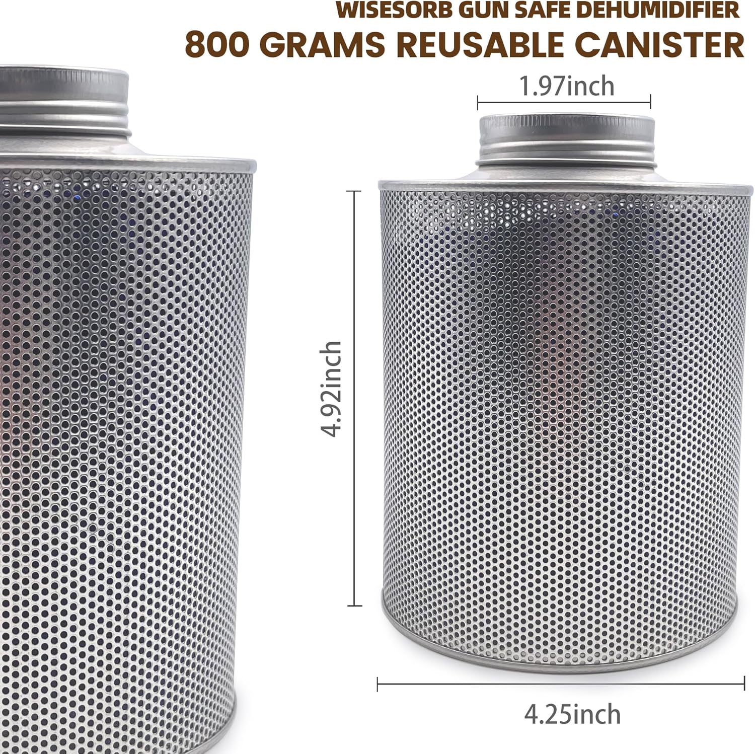 800g Reusable Indicating Silica Gel in Iron Can–Perfect for Tool Box Humidity Absorption - Image 3