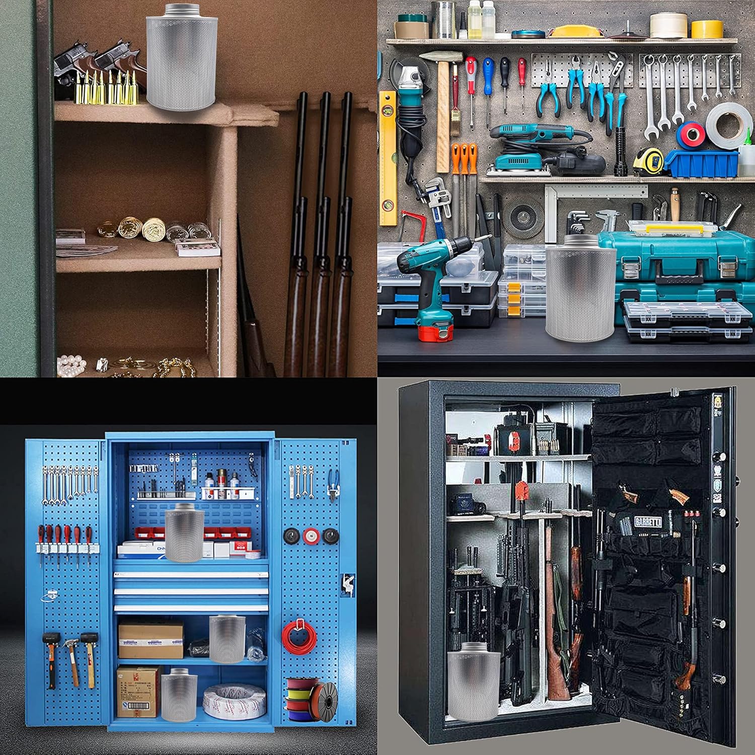 800g Reusable Indicating Silica Gel in Iron Can–Perfect for Tool Box Humidity Absorption - Image 9