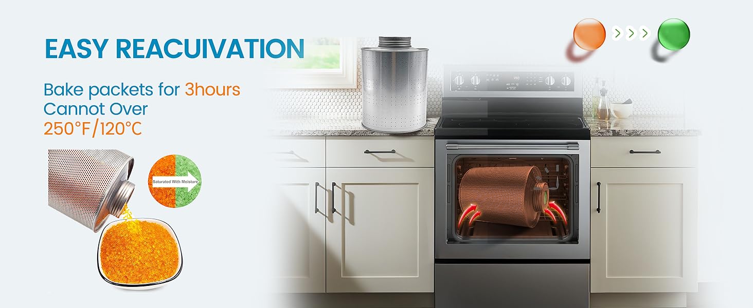 900g Reusable Indicating Silica Gel in Iron Can–Reliable for Closet Moisture Management - Image 12