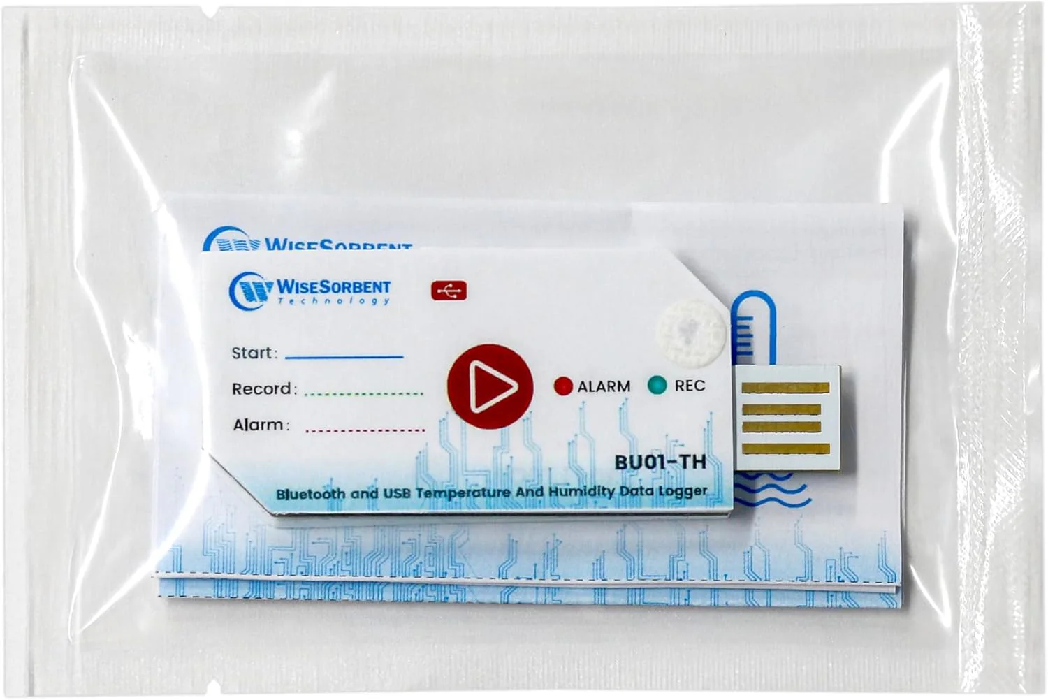 Bluetooth Thermometer and Hygrometer with App Monitoring - Water Resistant Temperature and Humidity Monitor for RV, Basement, Fridge & More - Image 5