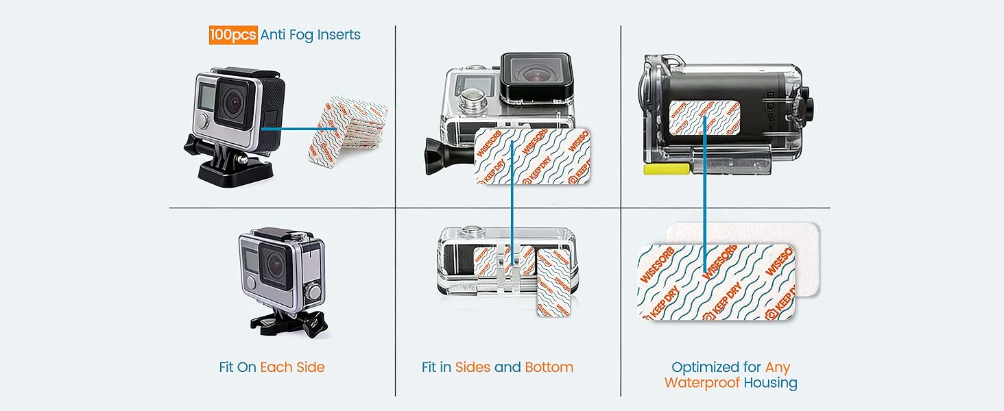 GoPro Anti-Fog Inserts - Desiccant Inserts for Camera Housing - Image 9