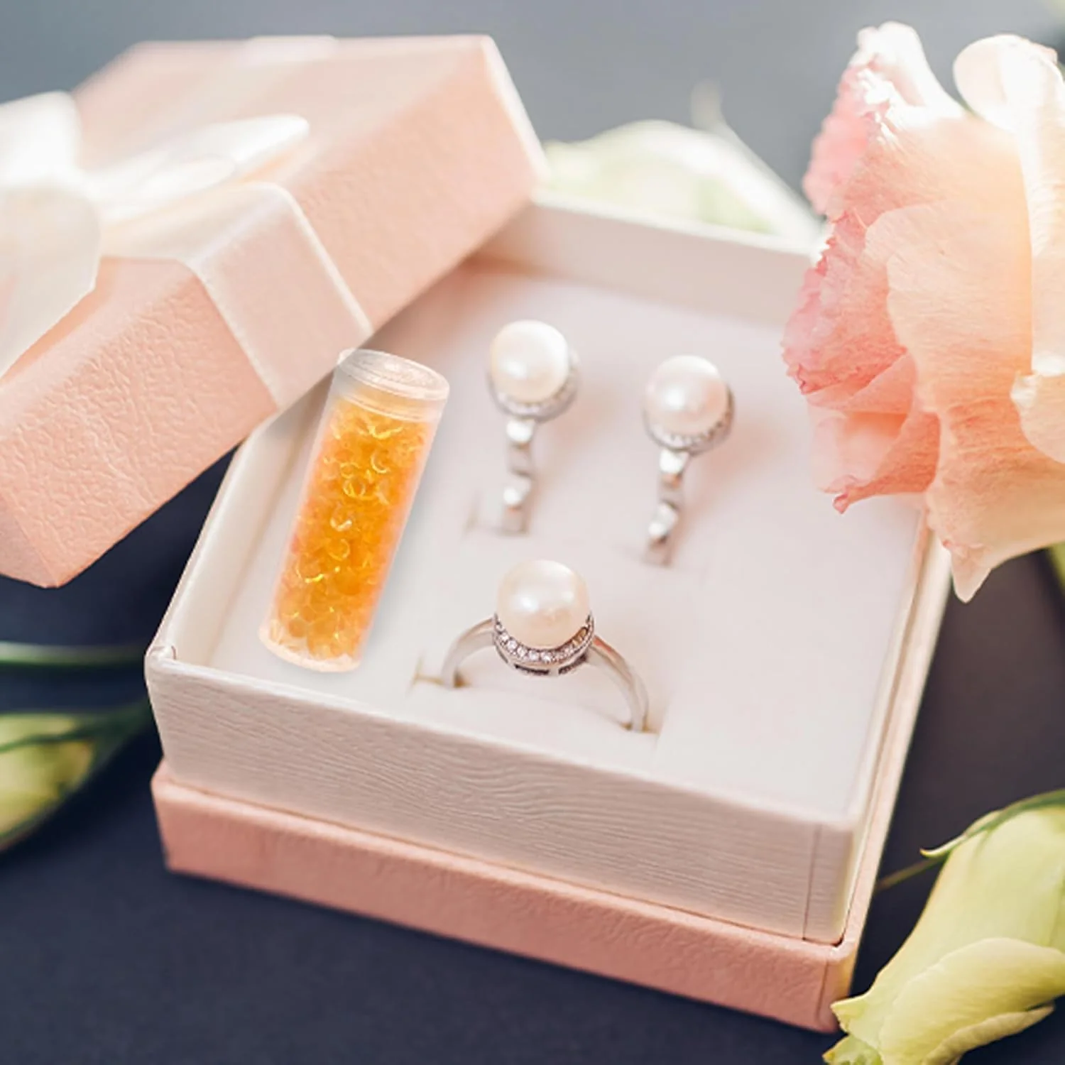 0.5g Clear Silica Desiccant Canister-Indicating Silica Gel Beads - Image 7