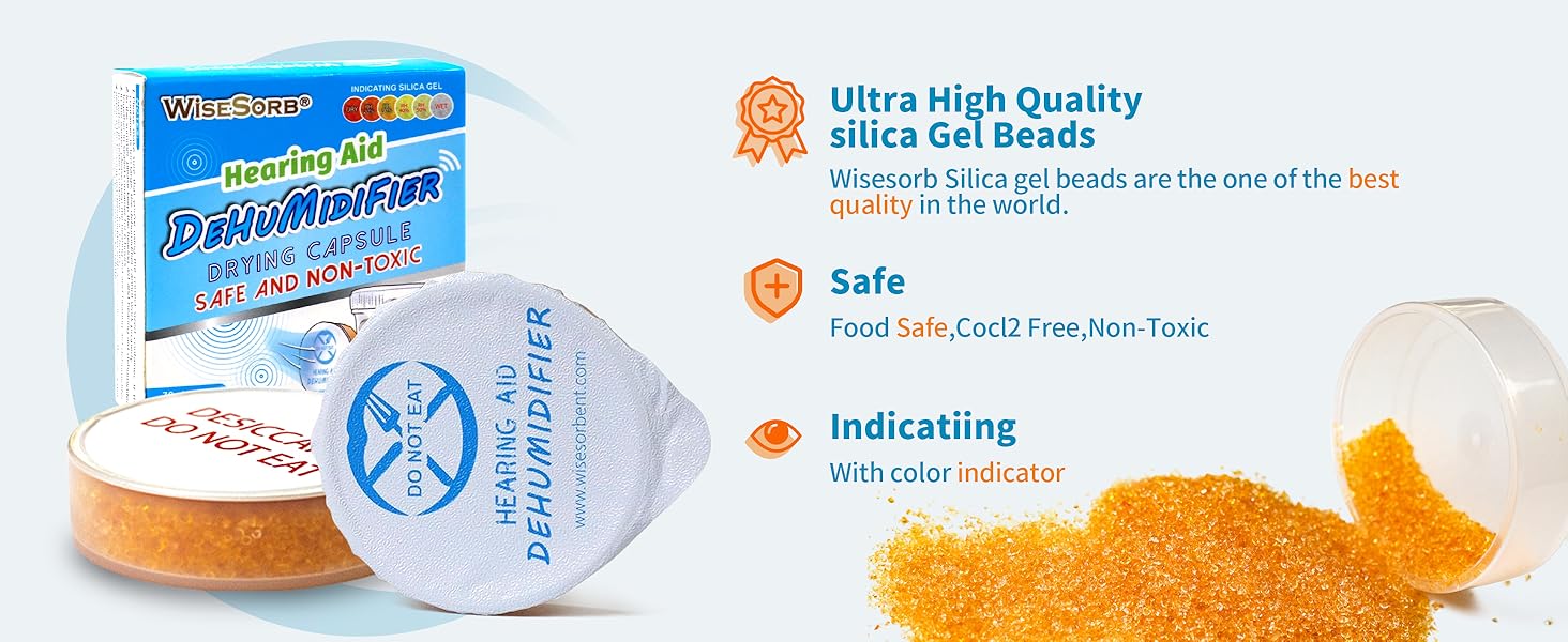 2g Clear Silica Desiccant Capsules–Prevents Moisture-Related Degradation of Medicines - Image 11