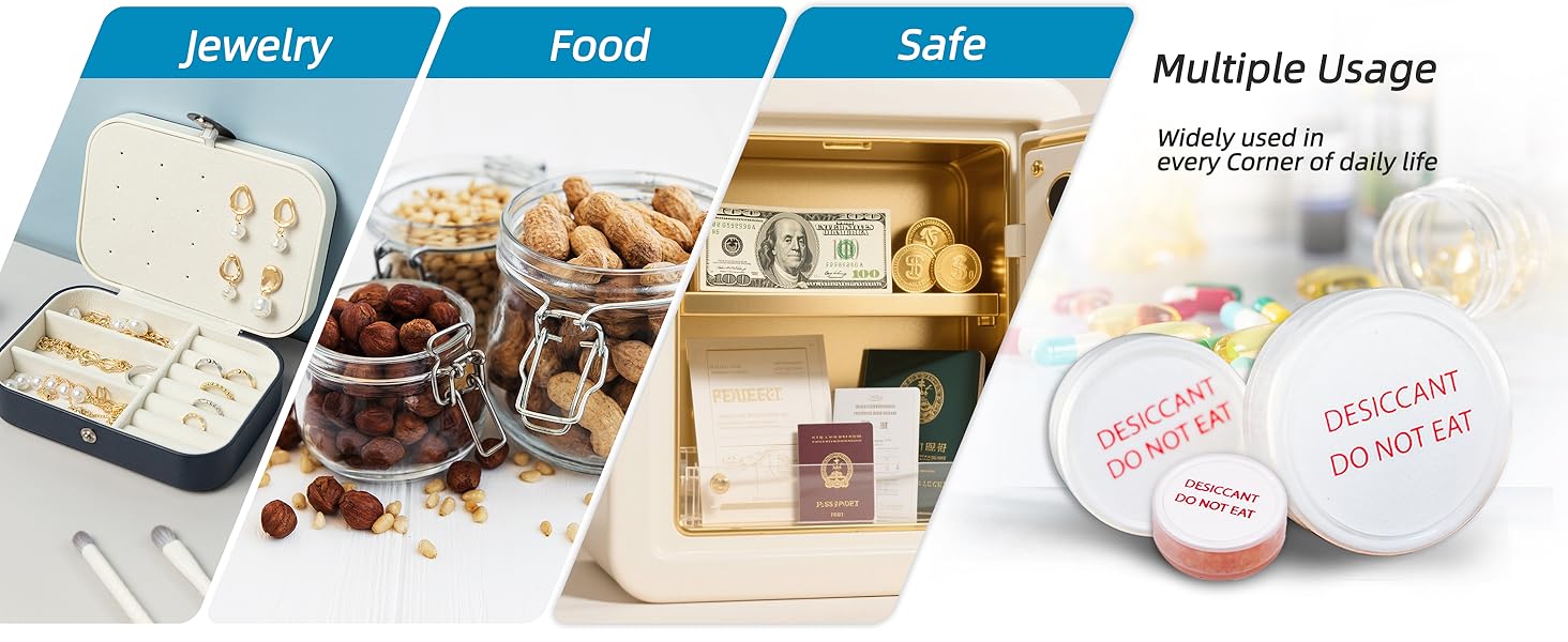 2g Clear Silica Desiccant Capsules–Prevents Moisture-Related Degradation of Medicines - Image 14