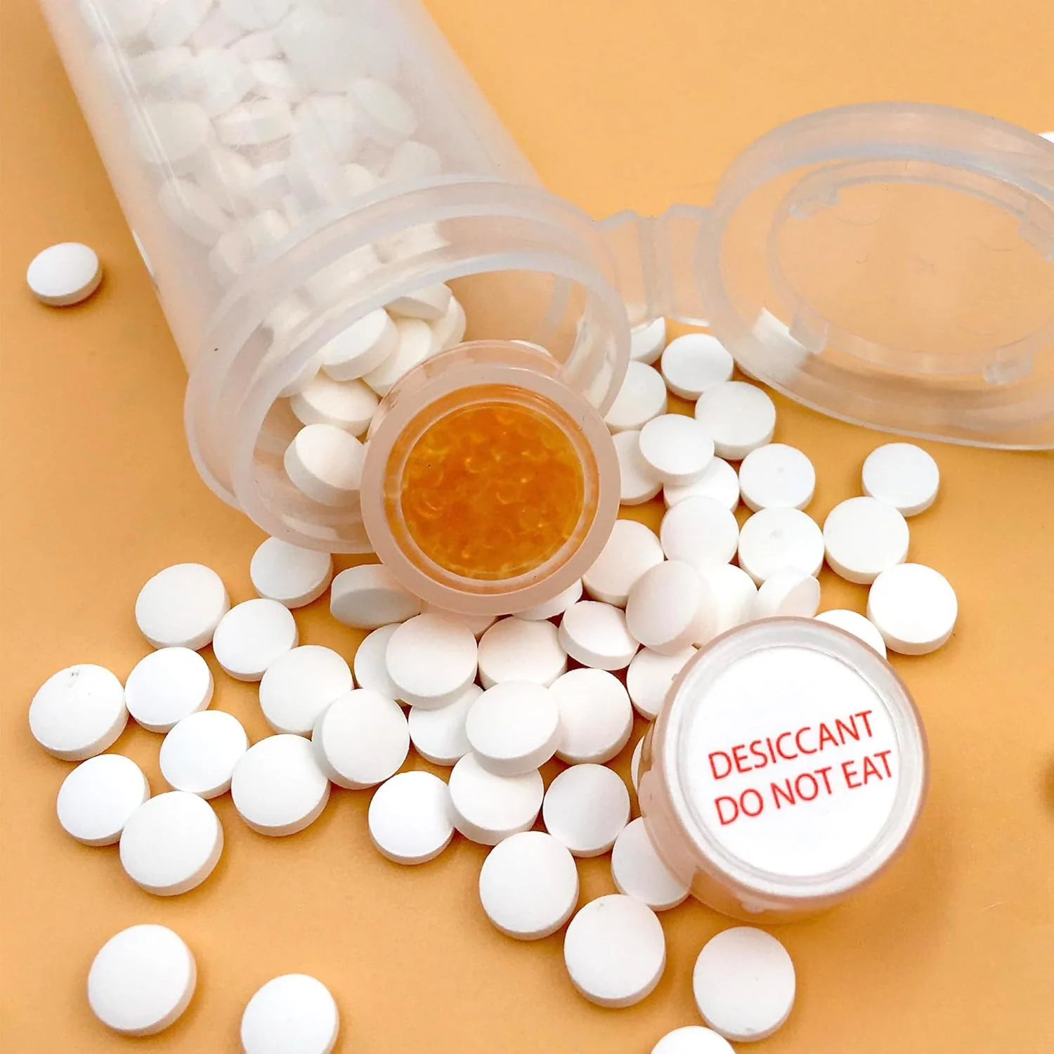 2g Clear Silica Desiccant Capsules–Prevents Moisture-Related Degradation of Medicines - Image 4