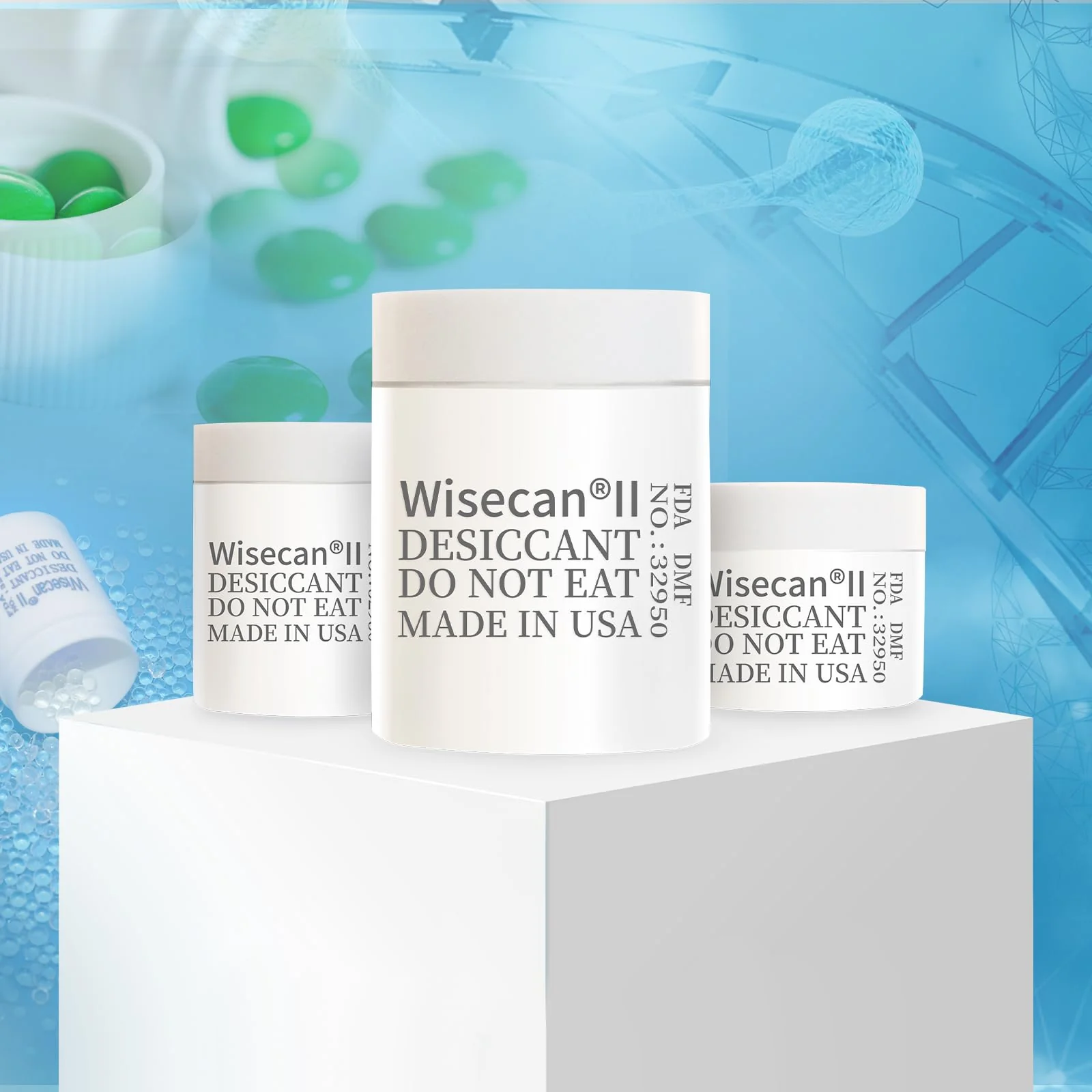 2g Silica Gel Desiccant Canister–For Pharmaceuticals and Nutraceuticals - Image 8