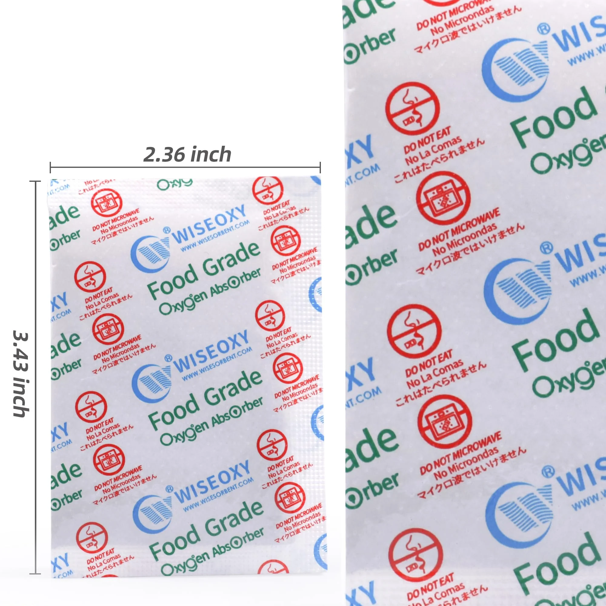 500cc Oxygen Absorbers for Mylar Bags, Dehydrated Foods & Emergency Storage - Image 3