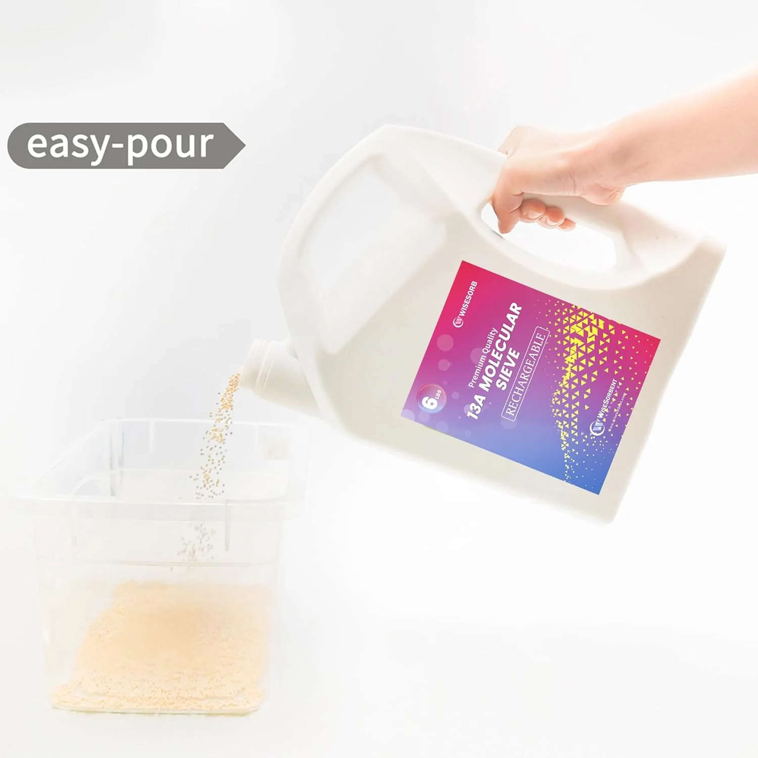 6 lb 13X Molecular Sieve Beads-1.5-2.5mm Bulk Molecular Sieve Desiccant - Image 6